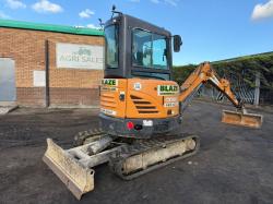 CASE CX30C MINI EXCAVATOR*YEAR 2018*4986 HOURS*VIDEO*