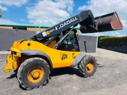 JCB 527-55 TELEHANDLER* AG SPEC *C/W BUCKET*VIDEO*
