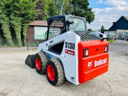 BOBCAT S130 4WD SKIDSTEER *3348 HOURS* C/W BUCKET *VIDEO*