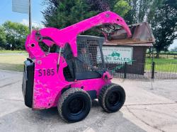 BOBCAT S185 4WD SKIDSTEER *YEAR 2009 HIGH LIFT* C/W BUCKET *VIDEO*