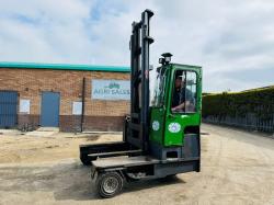 COMBILIFT C4000 DIESEL TRUCK MOUNTED FORKLIFT*C/W FORK POSITIONER*VIDEO*