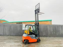 TOYOTA TRAIGO 48 18 ELECTRIC FORKLIFT*C/W SIDESHIFT*YEAR 2017*VIDEO*