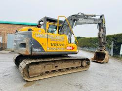 VOLVO EC140BLC TRACKED EXCAVATOR *C/W BUCKET*VIDEO*