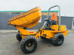 TEREX PS3000 SWIVLE TIP DUMPER*C/W ROLEBAR*VIDEO*
