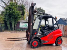 LINDE H40 DIESEL FORKLIFT *YEAR 2016* C/W 2 STAGE MAST *VIDEO*