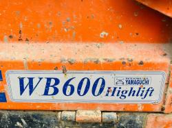 WINBULL WB600 HIGH TIP TRACKED DUMPER C/W MANAL GEAR BOX *VIDEO*