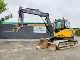 MECALAC 714MC EXCAVATOR*YEAR 2012*C/W 3 PIECE BOOM*VIDEO*