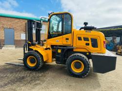 MMS MS35 ROUGH TERRAIN FORKLIFT*YEAR 2026*C/W PALLET TINES*VIDEO*