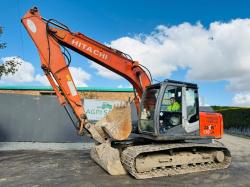 HITACHI ZX130LC-3 TRACKED EXCAVATOR*C/W 2 BUCKETS*VIDEO*