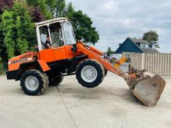 LIEBHERR L508 4WD LOADING SHOVEL C/W TOE TIP BUCKET 