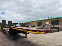 KING LOW LOADER TRAILER*C/W RAMPS AND WINCH*VIDEO*