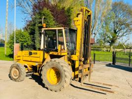 JCB 926 4WD ROUGH TERRIAN FORKLIFT C/W 3 STAGE MASK * SEE VIDEO *