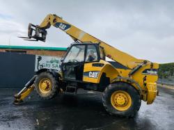 CATERPILLAR TH560B TELEHANDLER*C/W SWAY & JACK LEGS*VIDEO*