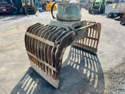 SELECTOR GRAB TO SUIT EXCAVATOR*VIDEO*