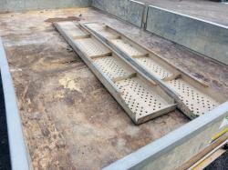 IFOR WILLIAMS 14FT 6 TWIN AXLE TRAILER *C/W SIDES AND RAMPS*YEAR 2020*VIDEO*