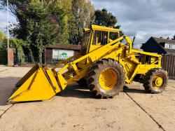 VOLVO BM 4WD LOADING SHOVEL C/W JCB Q FIT HEAD STOCK *VIDEO*