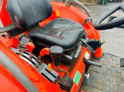 KIOTI CK27 4WD TRACTOR*C/W TURF TYRES*SPARES AND REPAIRS*VIDEO*