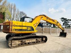 JCB JS160 TRACKED EXCAVATOR * YEAR 2006 * C/W QUICK HITCH AND BUCKET 