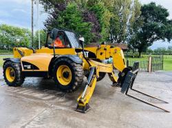 CATERPILLAR TH360B 4WD TRUBO TELEHANDLER *13.5 METER, 4399 HOURS*C/W PALLET TINES*VIDEO*