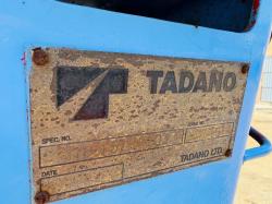 TADANO TRACKED MOBILE SPIDER CRANE*C/W 4X SUPPORT LEGS*VIDEO*