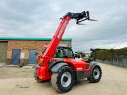 MANITOU MLT 634-120 LSU PS TELEHANDLER*C/W PALLET TINES*YEAR 2013*VIDEO*