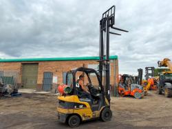 CATERPILLAR GP18N FORKLIFT*C/W PALLET TINES*VIDEO*