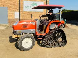 KUBOTA KT24 HALF TRACK COMPACT TRACTOR* 1618 HOURS*VIDEO*