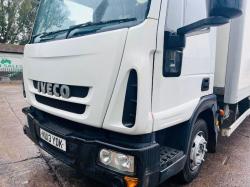 IVECO EUROCARGO 7.5 TON BOX TRUCK *YEAR 2013* C/W REAR ROLLER SHUTTER DOOR *VIDEO*