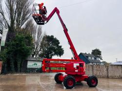 GENIE Z-4525 AIREL PLATFORM * 24FT REACH * C/W TELESCOPIC BOOM *VIDEO*
