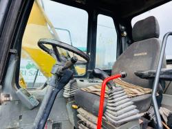 KOMATSU PW130ES 4WD WHEELED EXCAVATOR *C/W BUCKET *VIDEO*