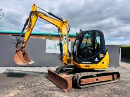 JCB 8085 ECO EXCAVATOR*YEAR 2012*C/W BUCKET*VIDEO*