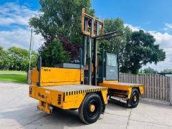 BOSS 787.10 SIDE LOADING FORKLIFT *FULL REFERB IN 2013* C/W 2 X SUPPORT LEGS*VIDEO* 