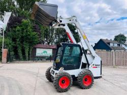 BOBCAT S550 4WD SKIDSTEER *YEAR 2016, 3974 HOURS* C/W BUCKET *VIDEO*