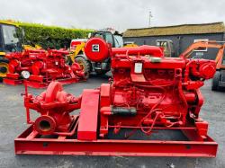 CUMMINGS N-855-F 6 INCH WATER PUMP *C/W 6 CYLINDER ENGINE*VIDEO*
