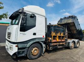 IVECO STRALIS 500 HOT BOX LORRY*C/W REAR TIP*VIDEO*
