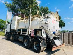 VOLVO FM12 8X4 DOUBLE DRIVE VACUM TANKER LORRY *4000 GAL CAPACITY*VIDEO*