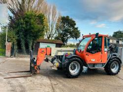 JLG 4013 4WD TELEHANDLER *13 METER REACH* C/W PALLET TINES & PERKINS ENGINE *VIDEO*