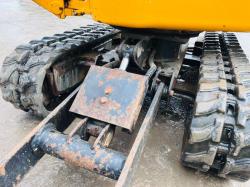 JCB MICRO DIGGER *YEAR 2019, ONLY 338 HOURS* C/W EXPANDING TRACKS *VIDEO*