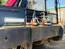 MOROOKA TRACKED DUMPER*C/W FASSI F455XP 7 PUSH OUT CRANE*VIDEO*