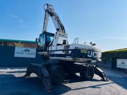 JCB JS200W HIGHRISE CAB SCRAP HANDLER*C/W GRAB*YEAR 2011*VIDEO*