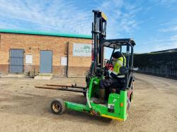 MOFFETT E4 20.1 2 TONNE ELECTRIC FORKLIFT*YEAR 2016*VIDEO*