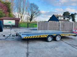 BRIAN JAMES T-02-T HIGH MAX TWIN AXLE TILTING CAR TRAILER * YEAR 2020 *