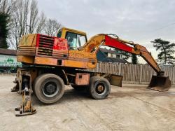 CASE 688B WHEELED EXCAVATOR C/W BUCKET * VIDEO *