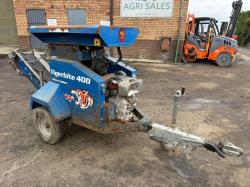 TIGERBITE 400 TOWABLE MINI CRUSHER*C/W CONVEYOR*VIDEO*