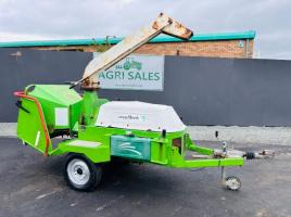 GREEN MECH CM170 TOWABLE WOOD CHIPPER*C/W ISUZU ENGINE*VIDEO*