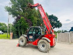 MANITOU MLT1030 4WD TELEHANDLER *10 METER, 4834 HOURS* C/W PALLET TINES*VIDEO* 