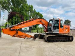 HITACHI ZX225USR TRACKED EXCAVATOR C/W QUICK HITCH *VIDEO*