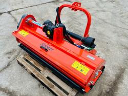 BRAND NEW SIROMER EFGCHMZ-145T FLAIL MOWER *YEAR 2023* C/W PTO SHAFT *VIDEO*