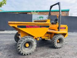 THWAITES 7000 3 TONNE STRAIGHT TIP DUMPER*VIDEO*