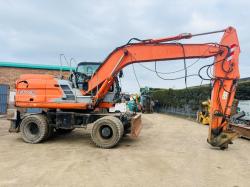FIAT KOBELCO E175W RUBBER DUCK*C/W FRONT BLADE*VIDEO*